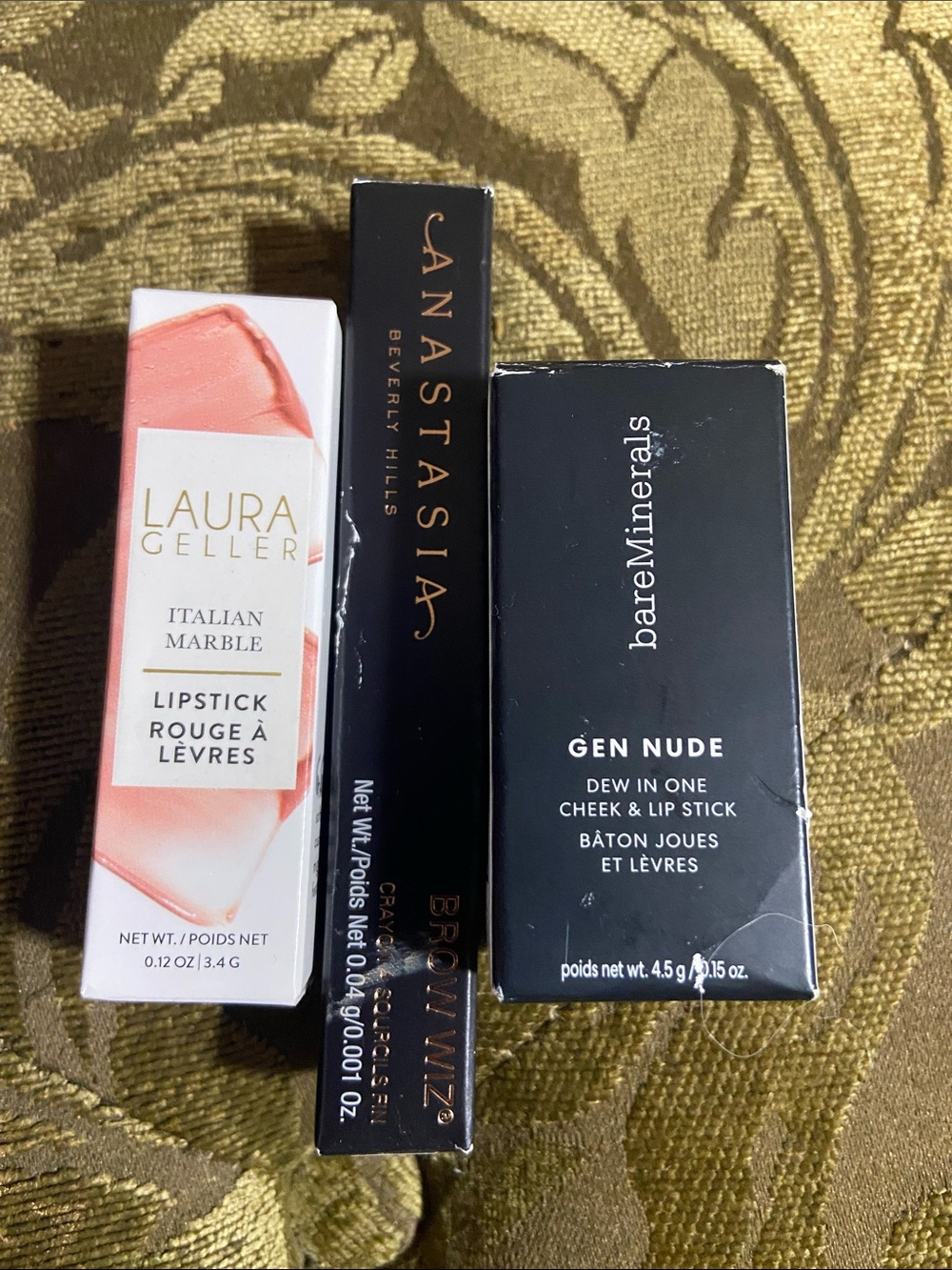 Laura Geller Italian Marble Lipstick - Coral Pink Marble
